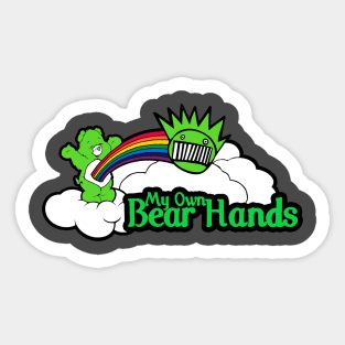 Ween My Own Bear Hands (Good Luck) Sticker